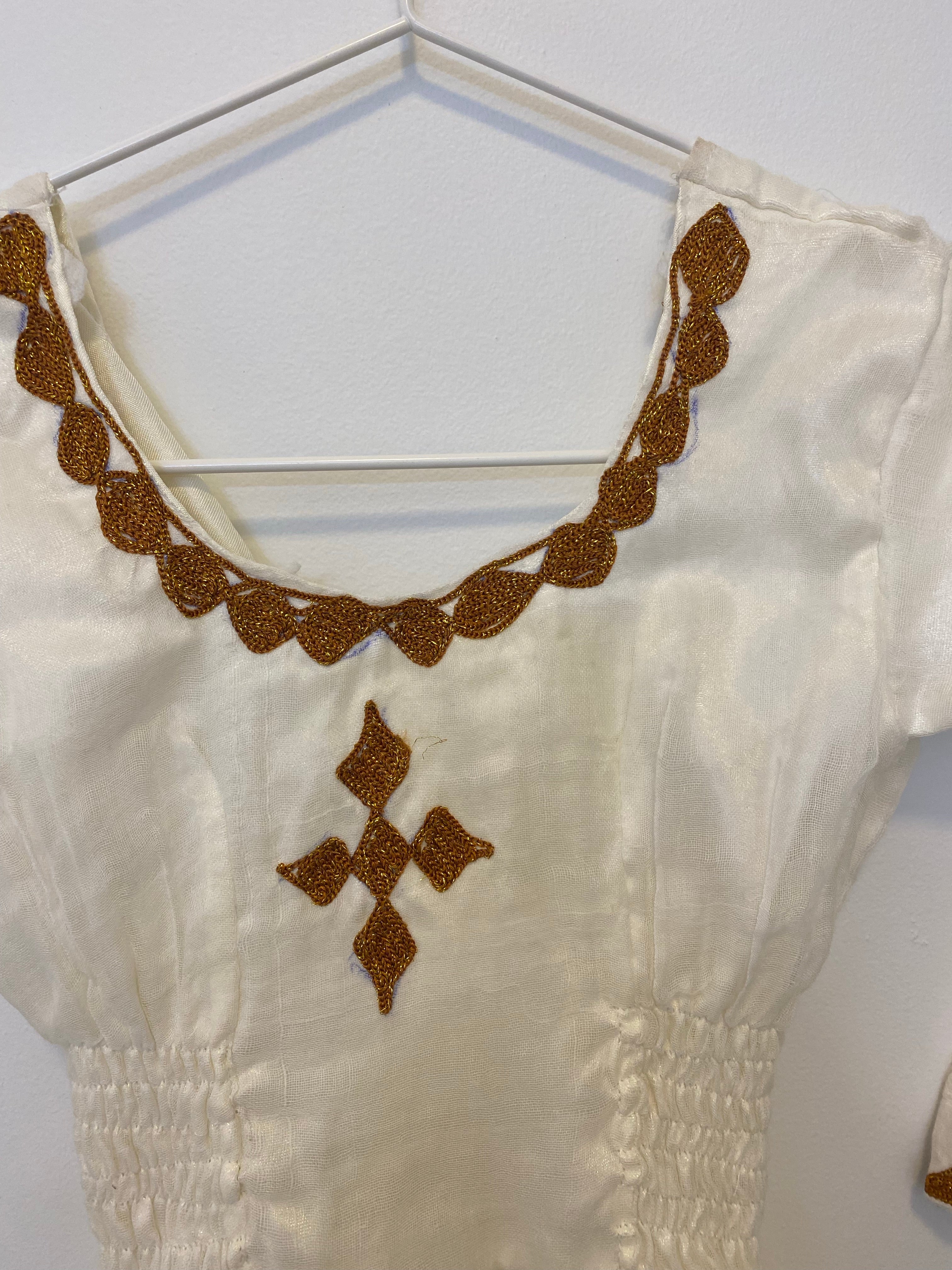Bronze Tilet Baby Dress