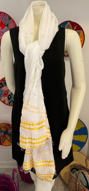 Yellow Tilet Scarf