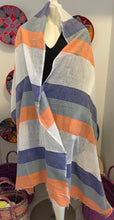 Load image into Gallery viewer, Multi Color stripes Scarf
