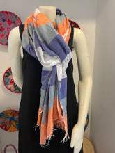 Load image into Gallery viewer, Multi Color stripes Scarf
