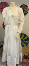 Load image into Gallery viewer, Traditional Habesha Dress with White Tilet
