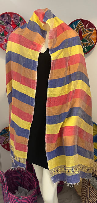 Multi Color Saba Scarf