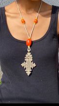 Load image into Gallery viewer, Large Coptic cross Necklace
