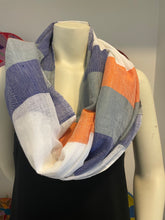 Load image into Gallery viewer, Multi Color stripes Scarf
