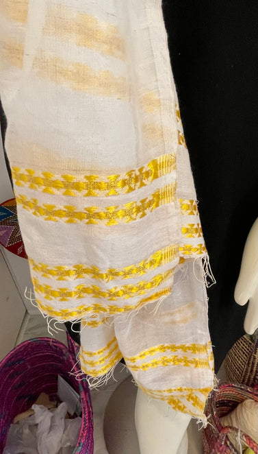 Yellow Tilet Scarf