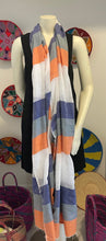 Load image into Gallery viewer, Multi Color stripes Scarf
