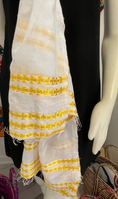 Yellow Tilet Scarf