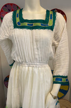 Load image into Gallery viewer, Green Tilet Habesha dress
