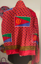 Load image into Gallery viewer, Blen Scarf with Eritrean flag print
