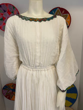 Load image into Gallery viewer, Multi color Tilet Traditional Habesha Dress
