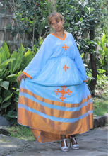 Load image into Gallery viewer, Traditional Habesha Dress
