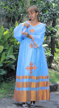 Load image into Gallery viewer, Traditional Habesha Dress
