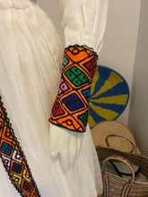 Load image into Gallery viewer, Habesha dress with Multi color tilet
