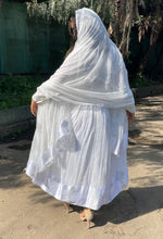 Load image into Gallery viewer, Habesha Dress with Nech be Nech Tilet (ሐገር ልብስ) “Meskel”
