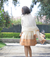 Load image into Gallery viewer, Gold traditional Short Habesha Dress
