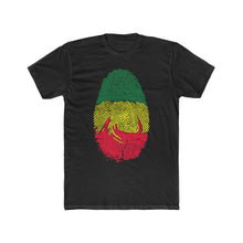 Load image into Gallery viewer, Ethiopian Flag Thumb Print Men’s T-shirt
