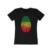 Load image into Gallery viewer, Ethiopian Flag Thumb Print Women’s T-shirt
