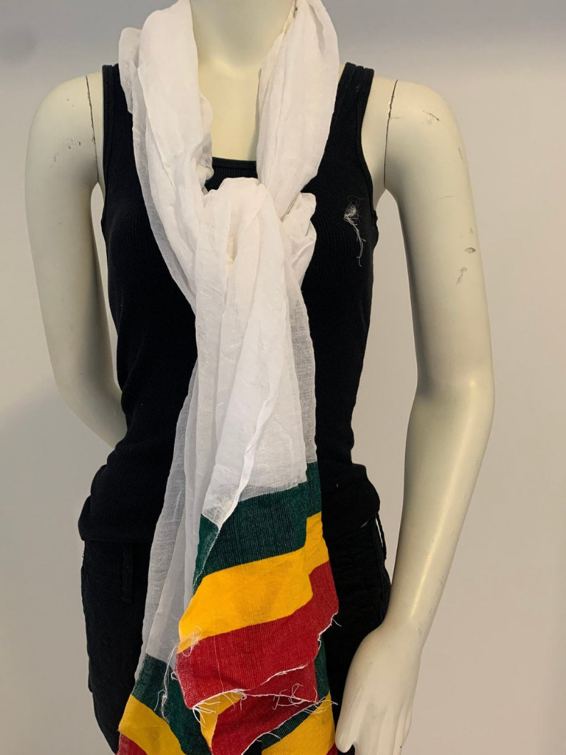 Ethiopian Flag tilet Scarf