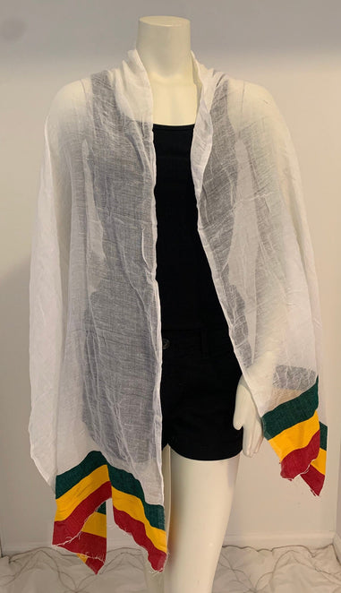 Ethiopian Flag tilet Scarf