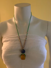 Load image into Gallery viewer, Yellow And Green Bead Necklace
