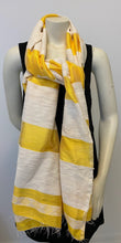 Load image into Gallery viewer, Yellow Tilet scarf
