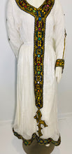 Load image into Gallery viewer, Habesha Dress with Black Tilet
