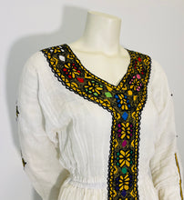 Load image into Gallery viewer, Habesha Dress with Black Tilet
