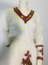 Load image into Gallery viewer, Habesha Dress with Red Tilet  (የሐገር ልብስ) “Selam”
