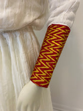 Load image into Gallery viewer, Habesha Dress with Red and Yellow Tilet (የሐግር ልብስ) &quot;Mulu”
