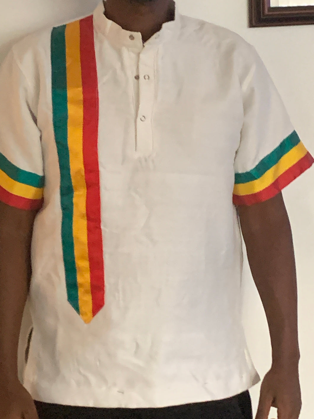 Ethiopian flag tilet shirt