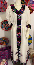 Load image into Gallery viewer, Habesha Dress with Black Tilet (የሐገር ልብስ) &quot;Misri”
