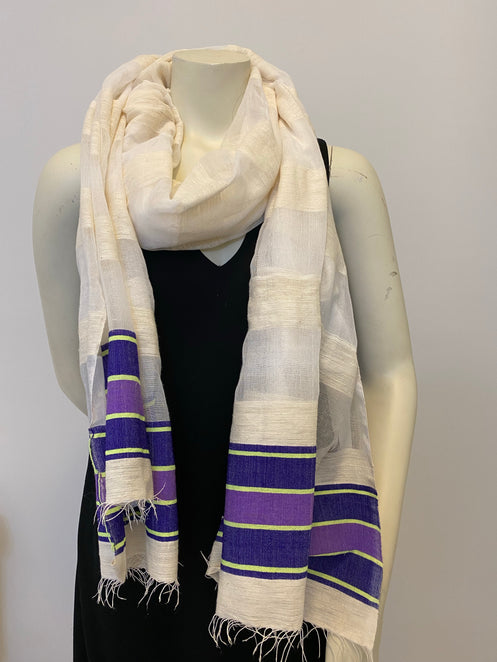 Purple Tilet Scarf