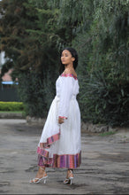 Load image into Gallery viewer, Off the shoulder Habesha dress “Adey”
