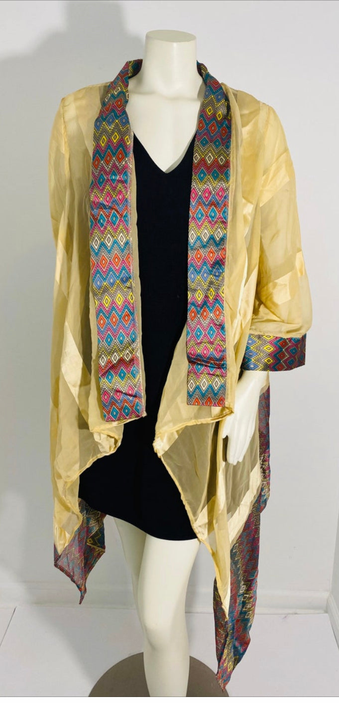 Tunic with printed tilet