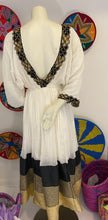 Load image into Gallery viewer, Black and gold Tilet Habesha dress
