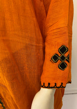 Load image into Gallery viewer, Orange Habesha Top
