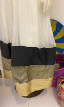 Load image into Gallery viewer, Black and gold Tilet Habesha dress
