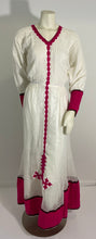 Load image into Gallery viewer, Habesha Dress with Pink Tilet  (የሐገር ልብስ) “Roza”
