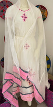 Load image into Gallery viewer, HABESHA DRESS with Pink tilet habesha kemis  (የሐገር ልብስ) “Roman”
