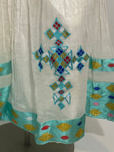 Load image into Gallery viewer, Habesha Dress with Tiffany Tilet  (የሐገር ልብስ) “Adhanet”
